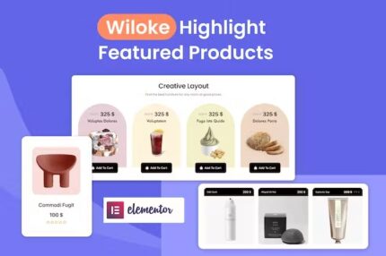 Wiloke Highlight Featured Products for Elementor