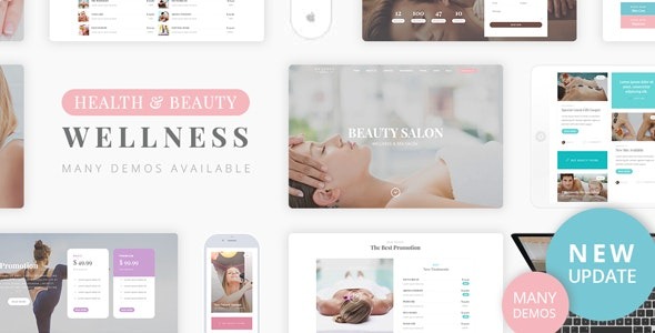 Beauty Pack 3.0 – Wellness Spa & Beauty Massage Salons WP