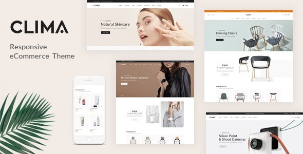 Clima 1.0.8 – Responsive WooCommerce WordPress Theme