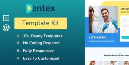 DENTEX - Dentist & Dental Care Elementor Template Kit