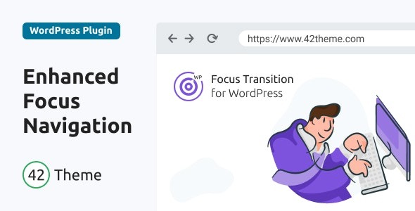 Focus Transition for WordPress 1.0.0 – Makes the Tab Key Navigation More Apparent