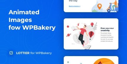Lottier for WPBakery - Lottie Animated Images for WPBakery
