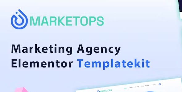MARKETOPS - Marketing Elementor Template Kit