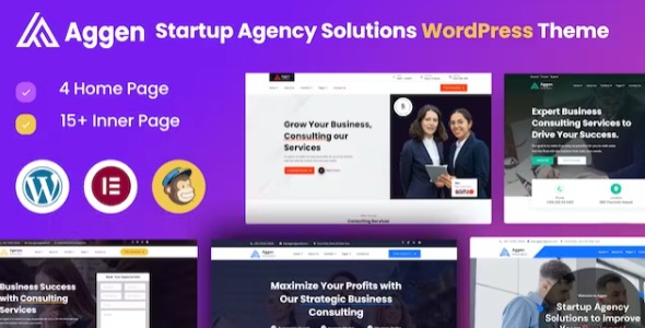 Aagen - Business Consulting Theme