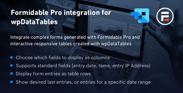 Formidable Forms integration for wpDataTables 1.3.6
