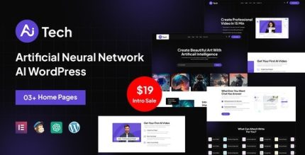 AI Power - Artificial Neural Network AI Theme