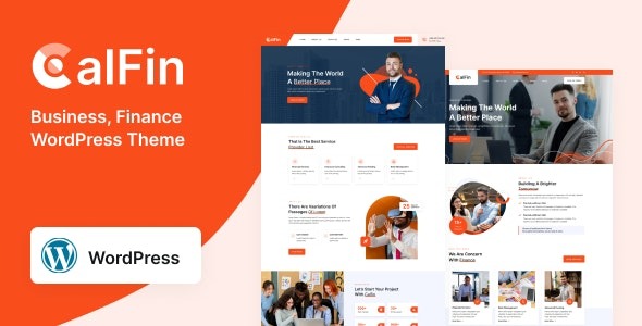 Calfin 1.0.4 – Business Finance WordPress Theme