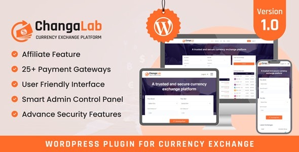 ChangaLab 3.2 – Currency Exchange WordPress Plugin