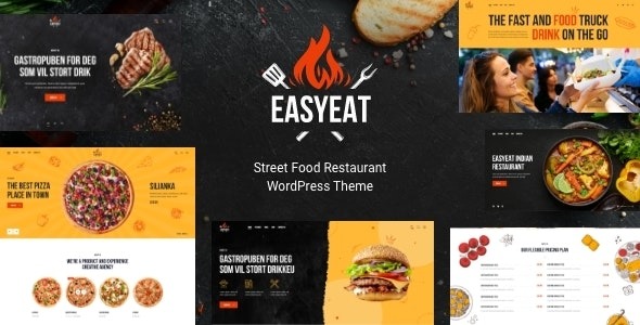 EasyEat 1.14.0 – Street Food Restaurant WordPress Theme