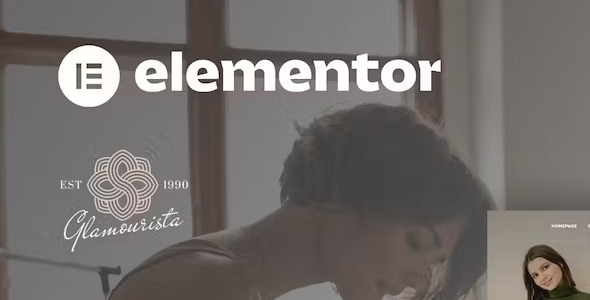 Glamourista - Fashion Designer Elementor Template Kit