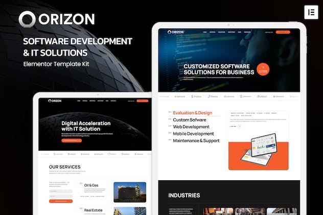 Orizon 1.0 – Architecture & Interior Design Elementor Template Kit