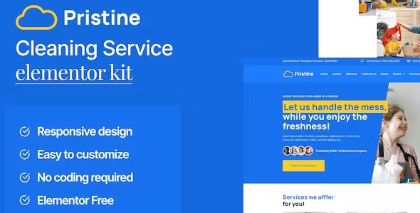 Pristine - Spa & Beauty Treatment Elementor Template Kit