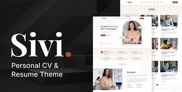 Sivi 1.5 – Personal CV/Resume Theme
