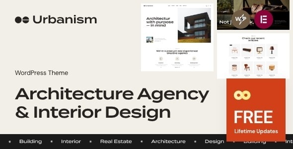 Urbanism 1.11.0 – Architecture Agency & Interior Design WordPress Theme
