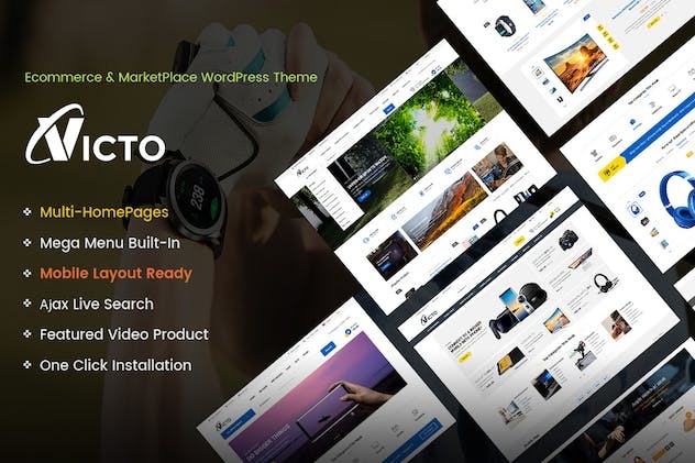 Victo - Digital MarketPlace WordPress Theme