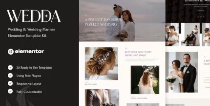 Laluna - Book Author & Writer Elementor Template Kit