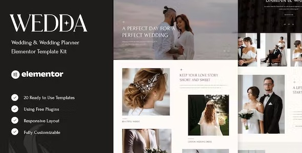Laluna - Book Author & Writer Elementor Template Kit