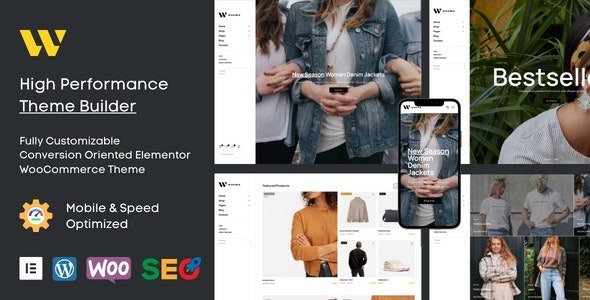 Wooma 1.1.2 – Fashion Store Ecommerce Elementor Theme