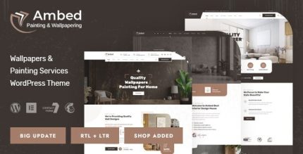 Ambed - Wallpapers & Painting Wordpress Theme