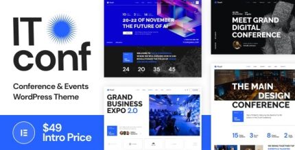Itconf - Conference & Events WordPress Theme
