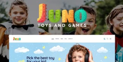 Juno - Kids Toys & Games Store WordPress Theme