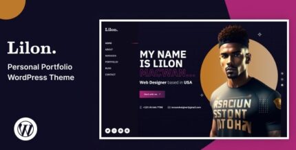 Lilon - Personal Portfolio WordPress Theme