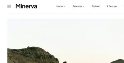 Minerva - Modern Blog WordPress Theme