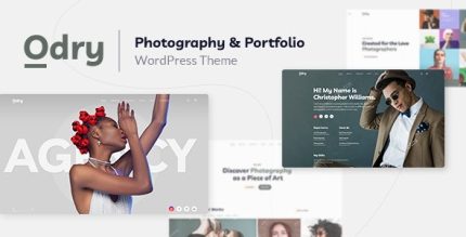 Odry - Photography Portfolio WordPress Theme