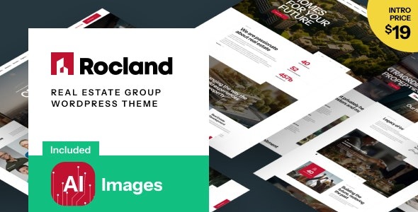 Rocland - Real Estate Group WordPress Theme