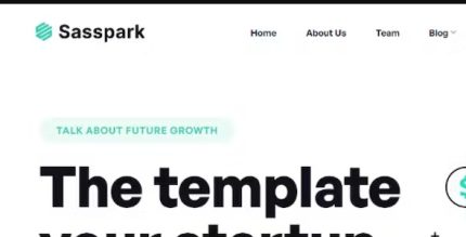 Sasspark - Startup WordPress Theme