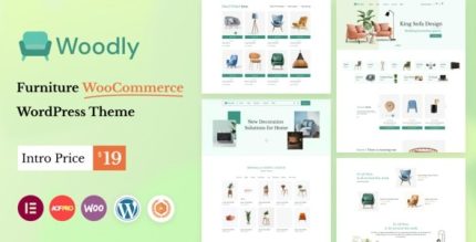 Woodly - Animated Furniture WooCommerce Theme