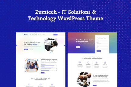 Zumtech - IT Solutions & Technology WordPress Theme