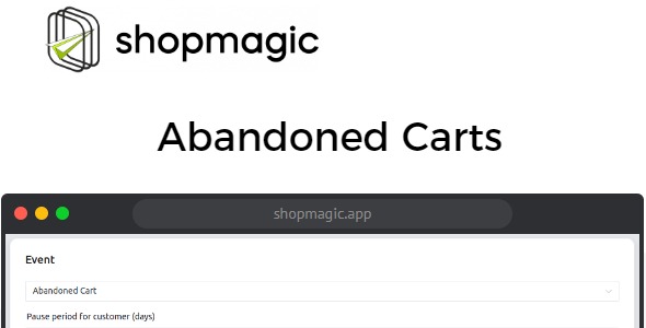 ShopMagic Abandoned Carts 2.2.27