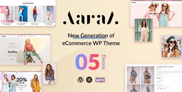 Aaraa 1.1 – Fashion Shop Theme