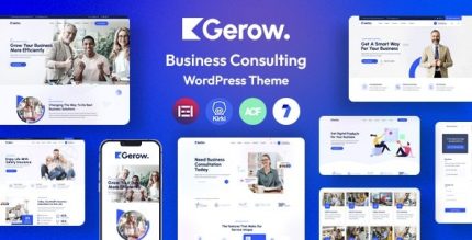 Gerow - Business Consulting WordPress Theme
