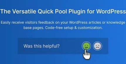 Helpful Pro - Article Feedback Plugin
