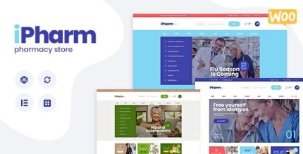 Ipharm - Online Pharmacy & Medical WordPress Theme