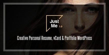 Just Me - Creative Portfolio WordPress Theme
