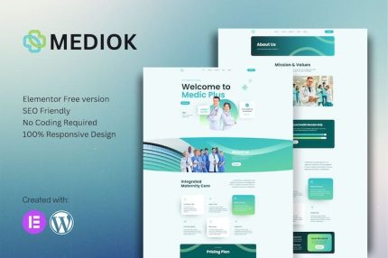 Medio - Medical Elementor Template Kit
