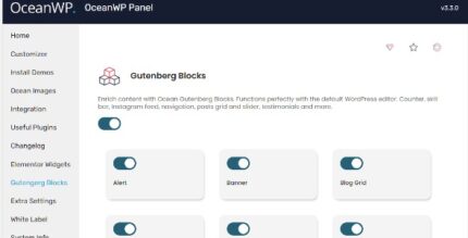 OceanWP Gutenberg Blocks