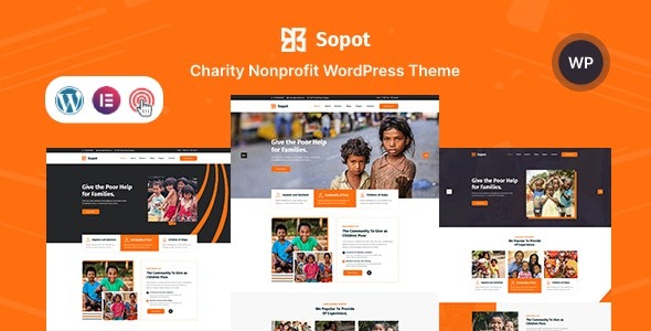 Sopot 1.0.8 – Charity NonProfit Fundraising WordPress Theme