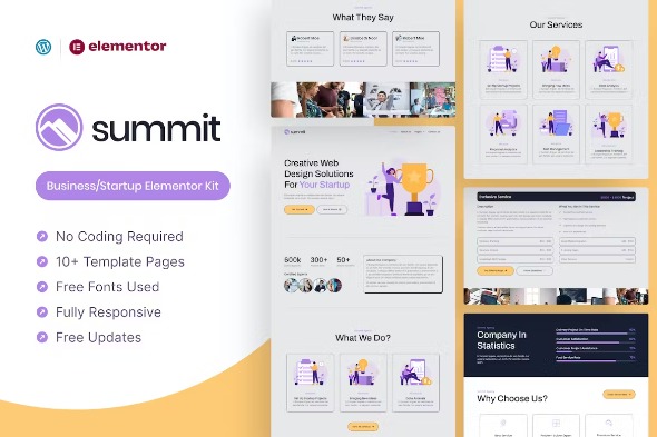 Summit - Business and Startup Template Kit