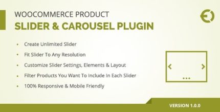WooCommerce Product Slider & Carousel Plugin