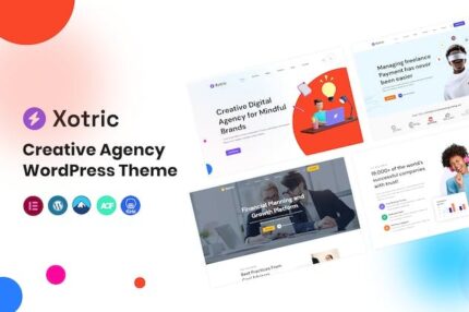 Xotric - Creative Agency WordPress Theme + RTL