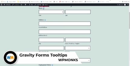 Gravity Forms Tooltips WPMonks