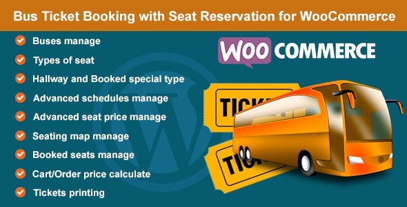 Bus Ticket Booking with Seat Reservation for WooCommerce 1.8