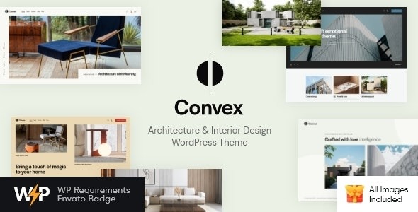 Convex 1.18.0 – Architecture & Interior Design WordPress Theme