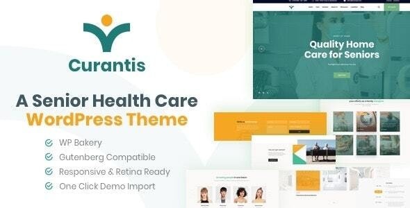 Curantis 1.0.9 – Medical Care and Nursing WordPress