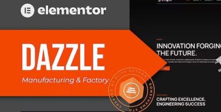 Dazzle - Manufacturing & Factory Elementor Pro Template Kits