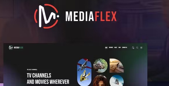 MediaFlex 1.12.0 – TV Channel & Streaming WordPress Theme